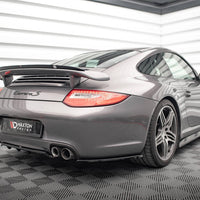 Maxton Design - CENTRAL REAR SPLITTER (VERTICAL BARS) PORSCHE 911 CARRERA / CARRERA GTS 997 FACELIFT