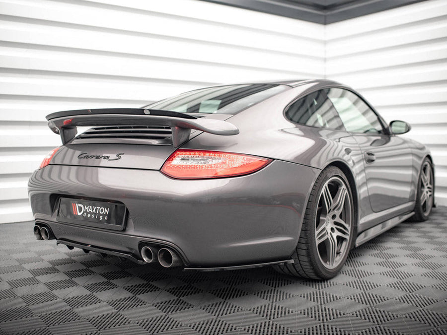 Maxton Design - CENTRAL REAR SPLITTER (VERTICAL BARS) PORSCHE 911 CARRERA / CARRERA GTS 997 FACELIFT