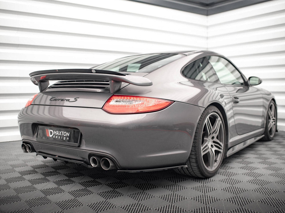 Maxton Design - CENTRAL REAR SPLITTER (VERTICAL BARS) PORSCHE 911 CARRERA / CARRERA GTS 997 FACELIFT