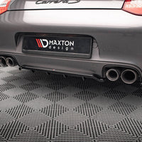Maxton Design - CENTRAL REAR SPLITTER (VERTICAL BARS) PORSCHE 911 CARRERA / CARRERA GTS 997 FACELIFT