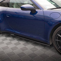 Maxton Design - SIDE SKIRTS DIFFUSERS V.1 PORSCHE 911 CARRERA AERO 992