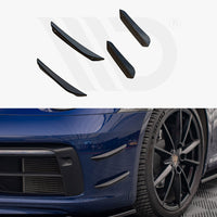 Maxton Design - FRONT BUMPER WINGS (CANARDS) PORSCHE 911 CARRERA AERO 992