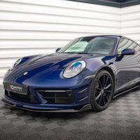 Maxton Design - FRONT BUMPER WINGS (CANARDS) PORSCHE 911 CARRERA AERO 992