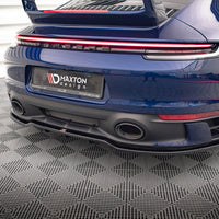 Maxton Design - CENTRAL REAR SPLITTER V.1 (VERTICAL BARS) PORSCHE 911 CARRERA AERO 992