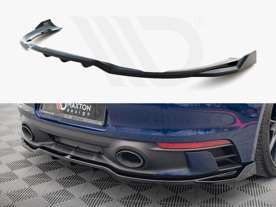 Maxton Design - Rear Splitter (Vertical Bars) V.2 Porsche 911 Carrera Aero / Carrera GTS 992