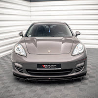 Maxton Design - FRONT SPLITTER V.1 PORSCHE PANAMERA / PANAMERA DIESEL 970