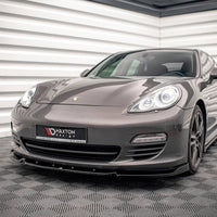 Maxton Design - FRONT SPLITTER V.2 PORSCHE PANAMERA / PANAMERA DIESEL 970