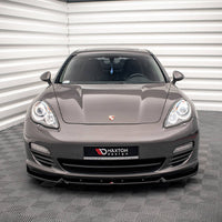 Maxton Design - FRONT SPLITTER V.2 PORSCHE PANAMERA / PANAMERA DIESEL 970