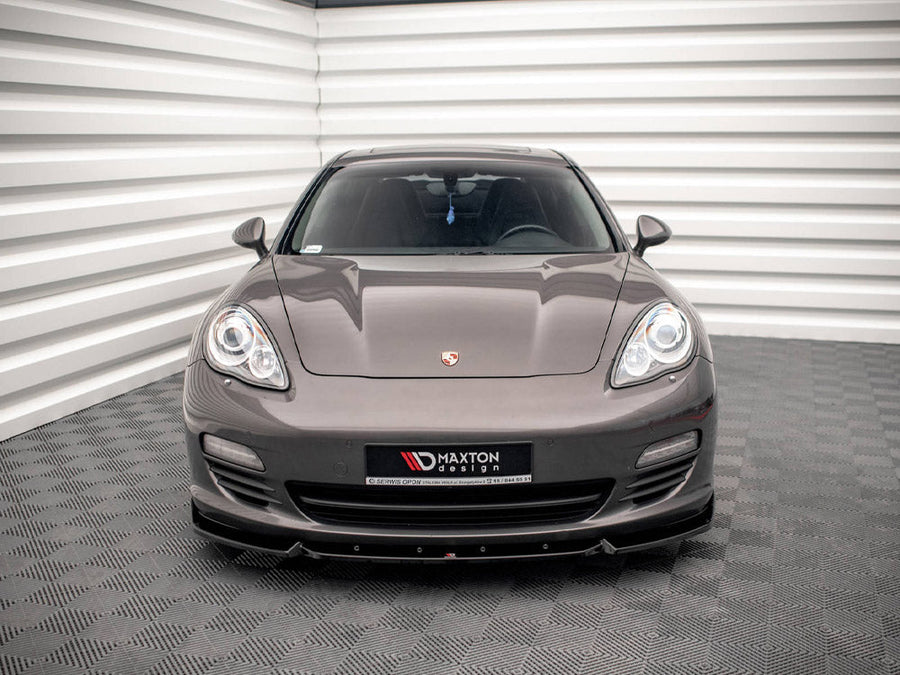 Maxton Design - FRONT SPLITTER V.2 PORSCHE PANAMERA / PANAMERA DIESEL 970
