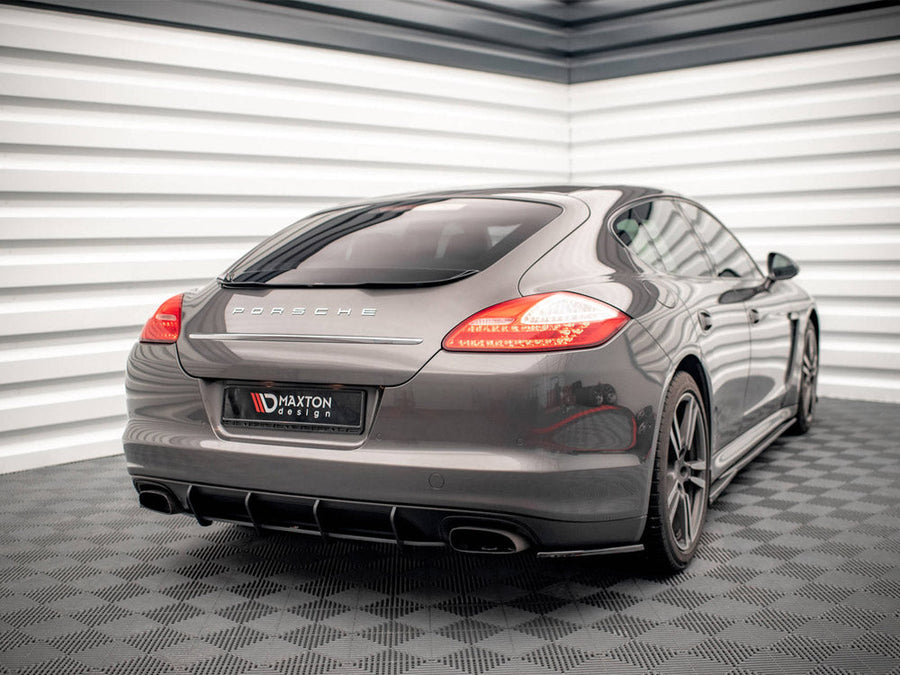 Maxton Design - STREET PRO REAR DIFFUSER PORSCHE PANAMERA / PANAMERA DIESEL 970