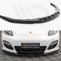 Maxton Design - FRONT SPLITTER V.2 PORSCHE PANAMERA TURBO 970