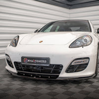 Maxton Design - FRONT SPLITTER V.2 PORSCHE PANAMERA TURBO 970