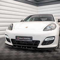 Maxton Design - FRONT SPLITTER V.1 PORSCHE PANAMERA TURBO 970