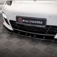 Maxton Design - FRONT SPLITTER V.1 PORSCHE PANAMERA TURBO 970