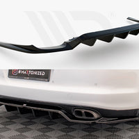 Maxton Design - CENTRAL REAR SPLITTER (VERTICAL BARS) PORSCHE PANAMERA TURBO 970