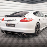 Maxton Design - CENTRAL REAR SPLITTER (VERTICAL BARS) PORSCHE PANAMERA TURBO 970