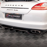 Maxton Design - CENTRAL REAR SPLITTER (VERTICAL BARS) PORSCHE PANAMERA TURBO 970
