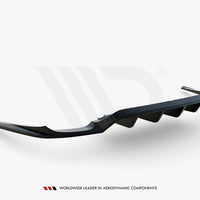 Maxton Design - CENTRAL REAR SPLITTER (VERTICAL BARS) PORSCHE PANAMERA TURBO 970