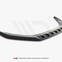 Maxton Design - FRONT SPLITTER V.1 PORSCHE PANAMERA E-HYBRID 971