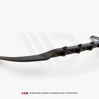 Maxton Design - CENTRAL REAR SPLITTER (VERTICAL BARS) PORSCHE PANAMERA E-HYBRID 971