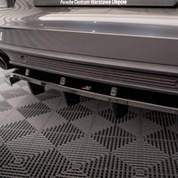 Maxton Design - CENTRAL REAR SPLITTER (VERTICAL BARS) PORSCHE PANAMERA E-HYBRID 971