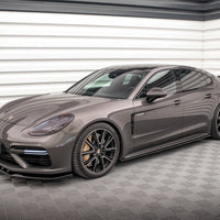 Maxton Design - Side Skirts Diffusers V.1 Porsche Panamera Turbo S E-Hybrid / Panamera E-Hybrid / Panamera 4S 971