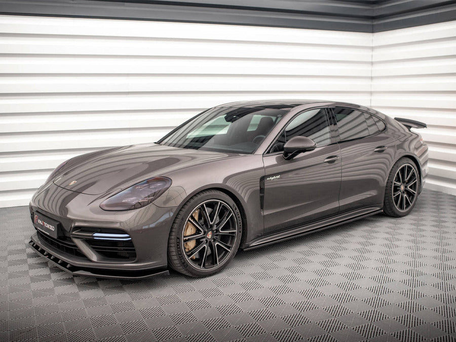 Maxton Design - Side Skirts Diffusers V.1 Porsche Panamera Turbo S E-Hybrid / Panamera E-Hybrid / Panamera 4S 971