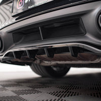 Maxton Design - CENTRAL REAR SPLITTER (VERTICAL BARS) PORSCHE 911 TURBO S 992