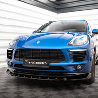 Maxton Design - FRONT SPLITTER V.2 PORSCHE MACAN MK1