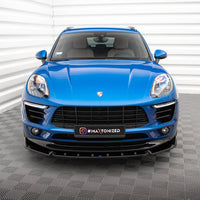 Maxton Design - FRONT SPLITTER V.2 PORSCHE MACAN MK1