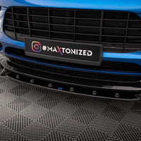 Maxton Design - FRONT SPLITTER V.2 PORSCHE MACAN MK1