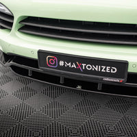 Maxton Design - FRONT SPLITTER PORSCHE CAYENNE MK2