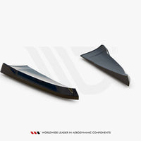 Maxton Design - REAR SIDE SPLITTERS PORSCHE CAYENNE MK2