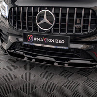 Maxton Design - FRONT SPLITTER V.2 MERCEDES AMG GLB 35 X247