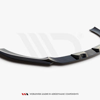 Maxton Design - FRONT SPLITTER V.2 MERCEDES AMG GLB 35 X247