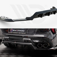 Maxton Design - CENTRAL REAR SPLITTER (VERTICAL BARS) BMW X6 M F96