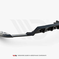 Maxton Design - CENTRAL REAR SPLITTER (VERTICAL BARS) BMW X6 M F96