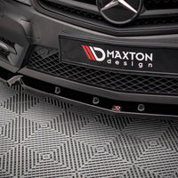 Maxton Design - FRONT SPLITTER V.1 MERCEDES C COUPE AMG-LINE C204/S204/W204