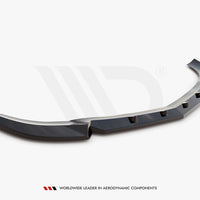 Maxton Design - FRONT SPLITTER V.1 MERCEDES C COUPE AMG-LINE C204/S204/W204