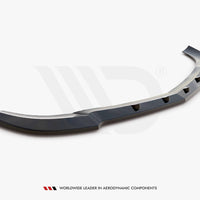 Maxton Design - FRONT SPLITTER V.2 MERCEDES C COUPE AMG-LINE C204/S204/W204