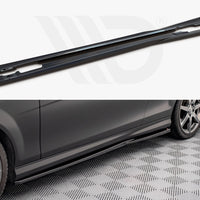 Maxton Design - SIDE SKIRTS DIFFUSERS MERCEDES C COUPE AMG-LINE C204/S204/W204