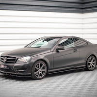 Maxton Design - SIDE SKIRTS DIFFUSERS MERCEDES C COUPE AMG-LINE C204/S204/W204