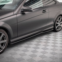 Maxton Design - SIDE SKIRTS DIFFUSERS MERCEDES C COUPE AMG-LINE C204/S204/W204