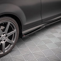 Maxton Design - SIDE SKIRTS DIFFUSERS MERCEDES C COUPE AMG-LINE C204/S204/W204