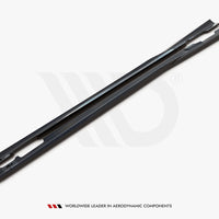 Maxton Design - SIDE SKIRTS DIFFUSERS MERCEDES C COUPE AMG-LINE C204/S204/W204