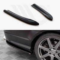 Maxton Design - REAR SIDE SPLITTERS MERCEDES C COUPE AMG-LINE C204/S204/W204