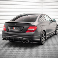Maxton Design - REAR SIDE SPLITTERS MERCEDES C COUPE AMG-LINE C204/S204/W204