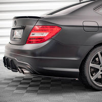 Maxton Design - REAR SIDE SPLITTERS MERCEDES C COUPE AMG-LINE C204/S204/W204