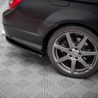 Maxton Design - REAR SIDE SPLITTERS MERCEDES C COUPE AMG-LINE C204/S204/W204