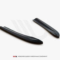 Maxton Design - REAR SIDE SPLITTERS MERCEDES C COUPE AMG-LINE C204/S204/W204